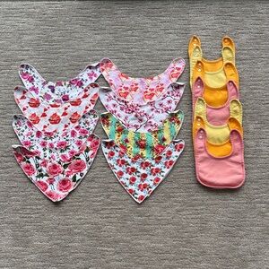 Baby bibs- 15 included